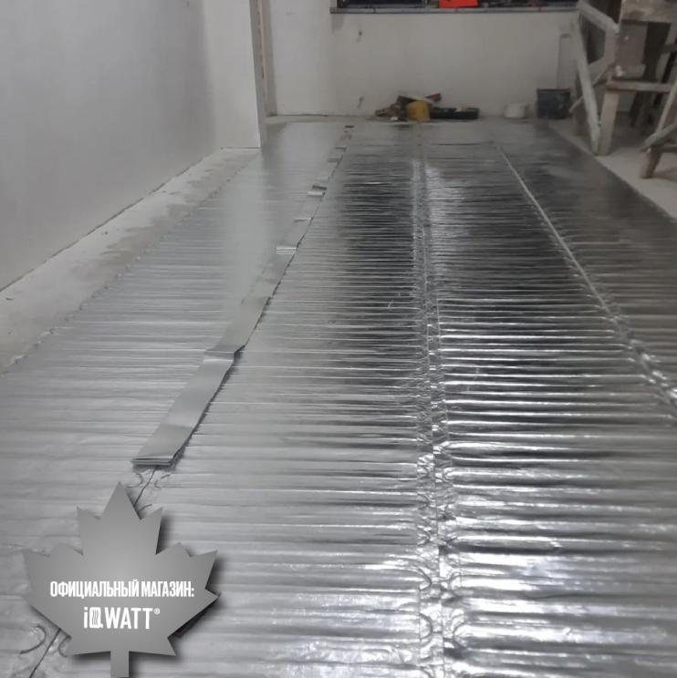 Ультратонкий греющий мат IQ LAMINATE MAT 150 Вт/м.кв - 2,0м²